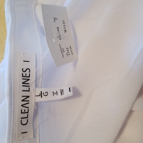 Clean Lines Sheer Blouse - Picture 8 of 9